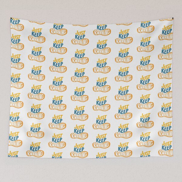 Item preview, Just Keep Running designed and sold by the-craft-shop.