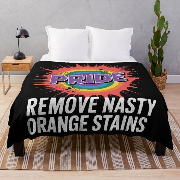 Item preview, Removes Nasty Orange Stains Lgbtq Pride Month designed and sold by SlogariArt.