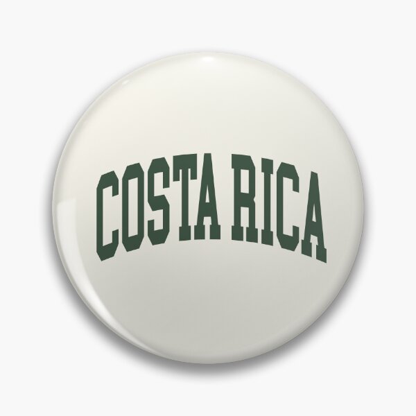 Item preview, Costa Rica - College Font Curved Typography designed and sold by chosenhomes.