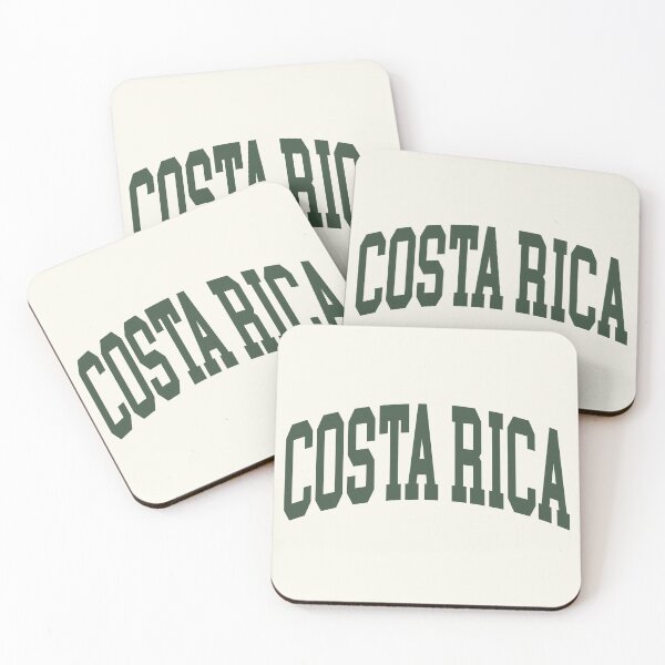 Item preview, Costa Rica - College Font Curved Typography designed and sold by chosenhomes.