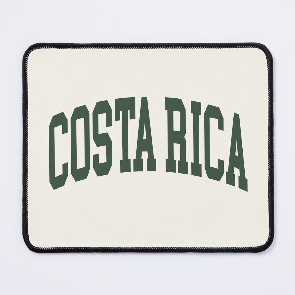 Item preview, Costa Rica - College Font Curved Typography designed and sold by chosenhomes.