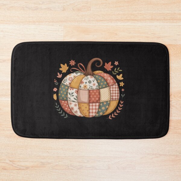 Item preview, Patchwork Quilter Fall Thanksgiving Pumpkin Quilt Autumn designed and sold by Ikwalima.