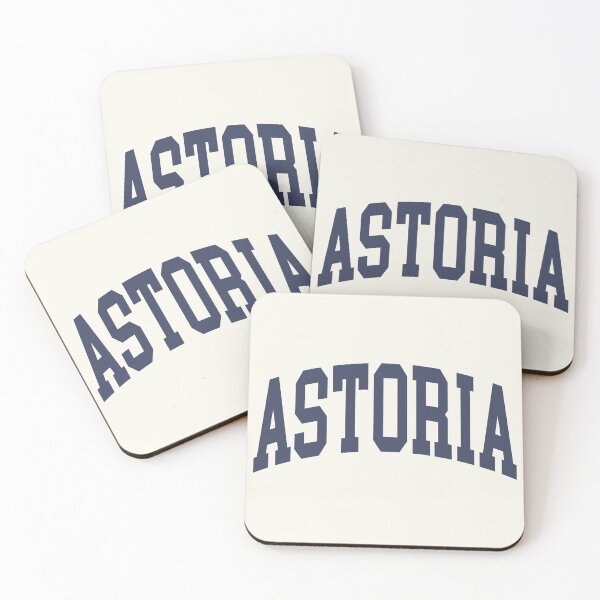 Item preview, Astoria NY - College Font Curved Typography designed and sold by chosenhomes.