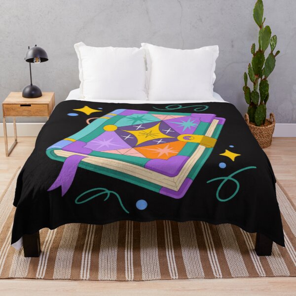 Item preview, Patchwork Witch Spell Book Witchcraft Halloween Quilt designed and sold by Ikwalima.