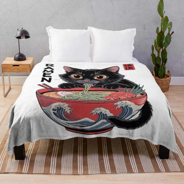 Item preview, Cat Ramen Japanese Funny Kawaii Cat Cute designed and sold by tearbytea.