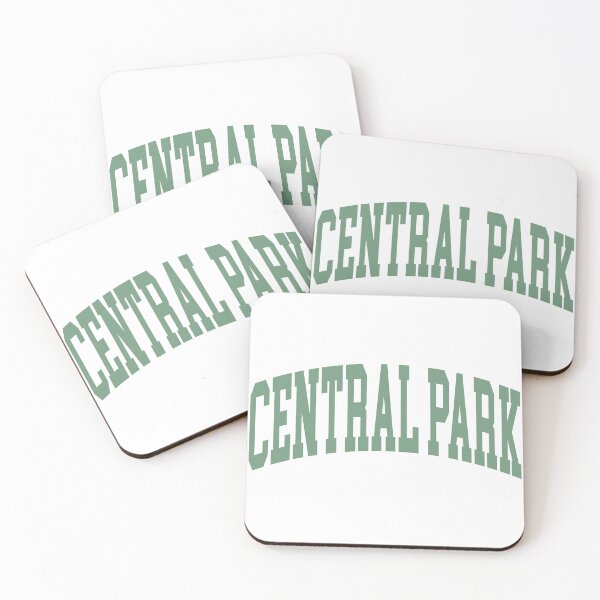 Item preview, Central Park NYC - College Font Curved Typography designed and sold by chosenhomes.