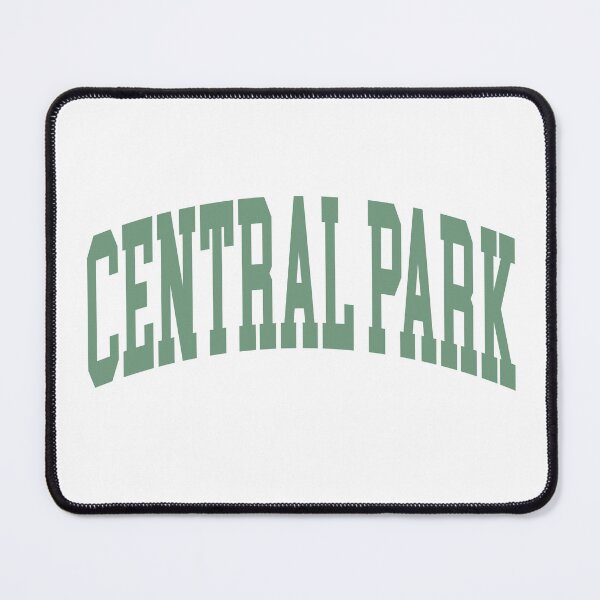 Item preview, Central Park NYC - College Font Curved Typography designed and sold by chosenhomes.