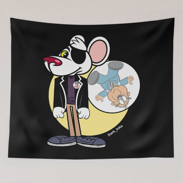 Item preview, 80s Funny Vintage Retro Movie Cartoon Mouse designed and sold by MaioJnn.