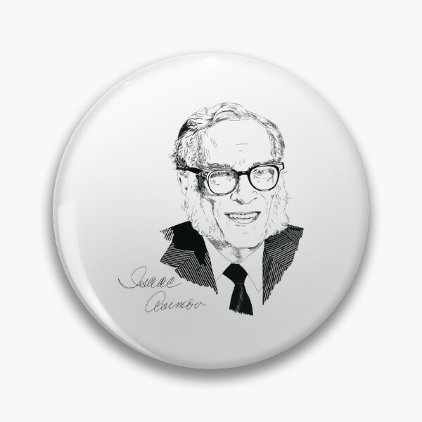 Item preview, Sci-Fi Heros -- Isaac Asimov designed and sold by JezebelGerda.