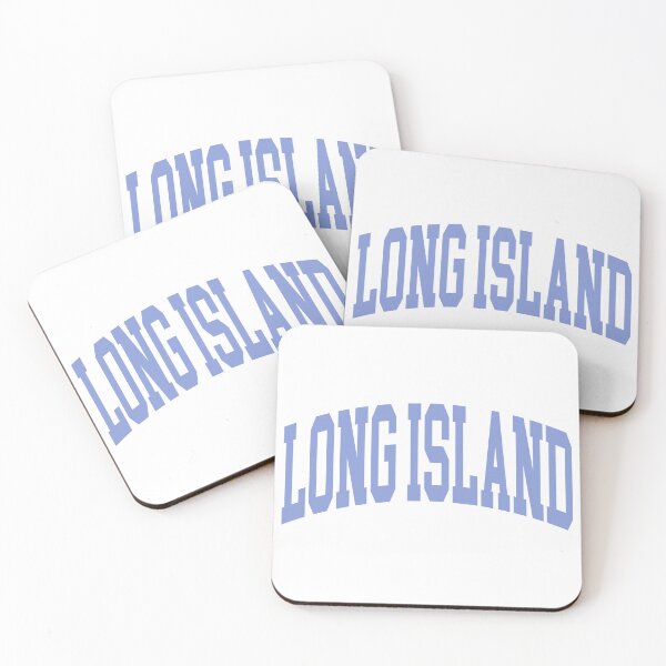 Item preview, Long Island - College Font Curved Typography designed and sold by chosenhomes.