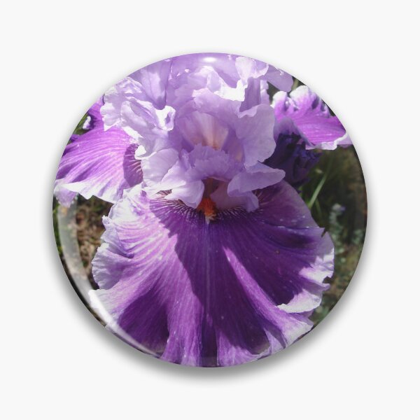 Item preview, Purple Iris Flower Garden Photo Lavender designed and sold by Sarah  Rajkotwala.