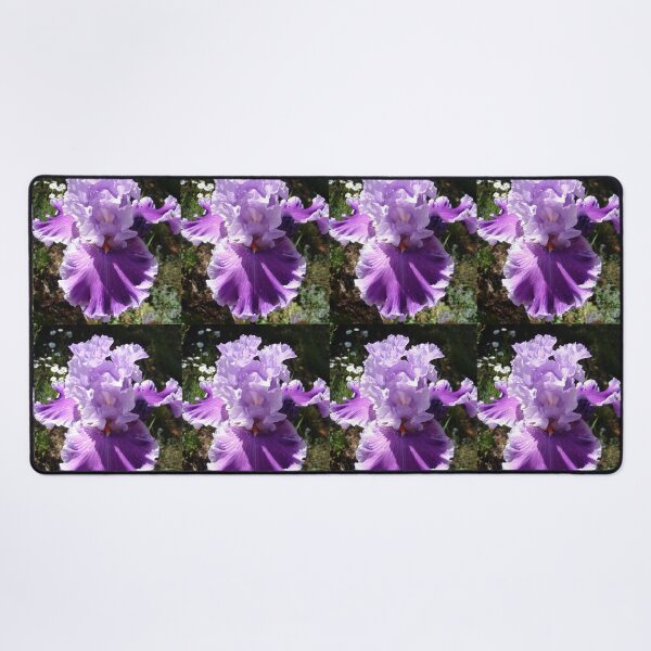 Item preview, Purple Iris Flower Garden Photo Lavender designed and sold by Sarah  Rajkotwala.