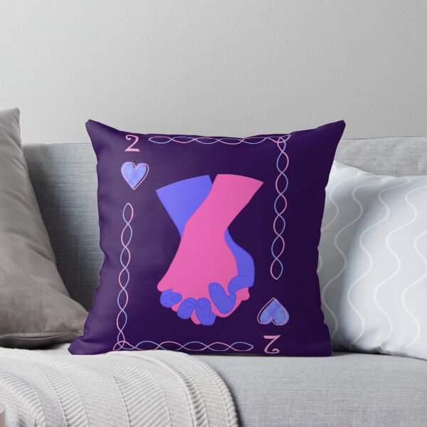 Item preview, Omnisexual 2 of Hearts holding hands designed and sold by EBParsley.