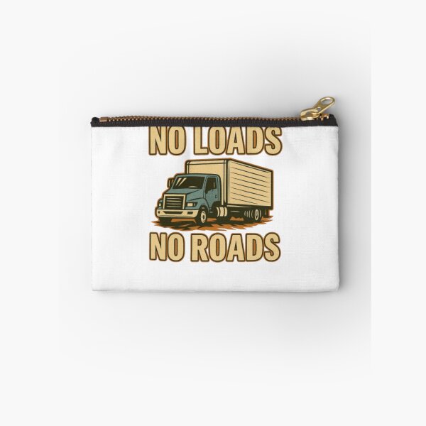 Item preview, No Loads No Roads Trucker Tee designed and sold by Cosmic Graphicz.