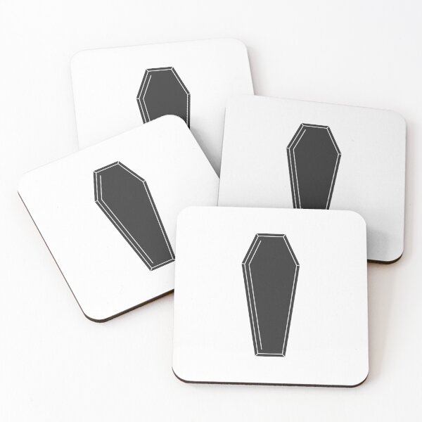Item preview, Black Funeral Casket Or Coffin Silhouette Icon Vector designed and sold by THP Creative.