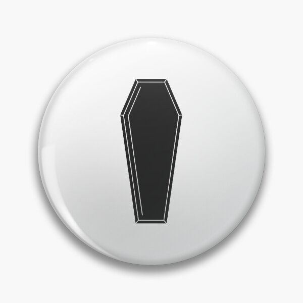 Item preview, Black Funeral Casket Or Coffin Silhouette Icon Vector designed and sold by THP Creative.