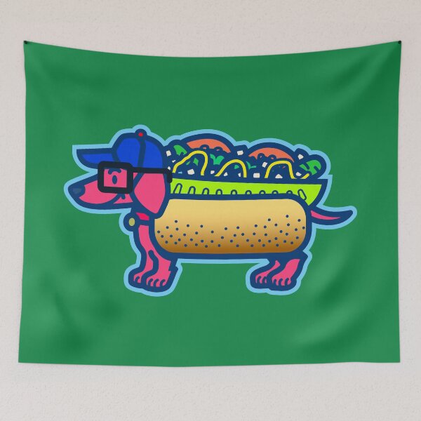 Item preview, North Side Chicago Dog designed and sold by dangerhuskie.
