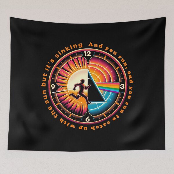 Item preview, Time - Floyd Fan Art  designed and sold by Helenedemers.