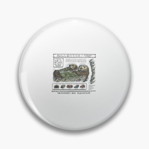 Item preview, monterey bay aquarium otter designed and sold by JaquelinDach.
