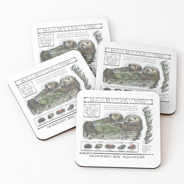 Item preview, monterey bay aquarium otter designed and sold by JaquelinDach.