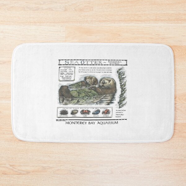 Item preview, monterey bay aquarium otter designed and sold by JaquelinDach.