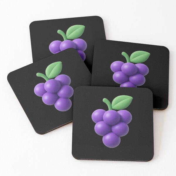 Item preview, Purple Grapes Fruit designed and sold by FLATVAC STICKER.