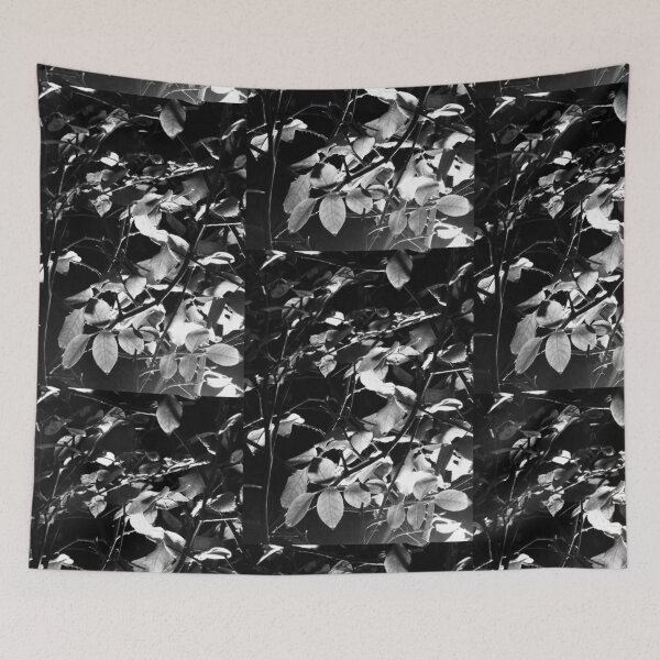 Item preview, Black and white foliage designed and sold by IroPeji.
