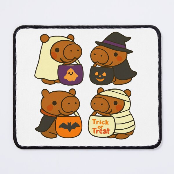 Item preview, Cute Hippo Halloween Costumes - Trick or Treat Sticker designed and sold by FestivityFinds.