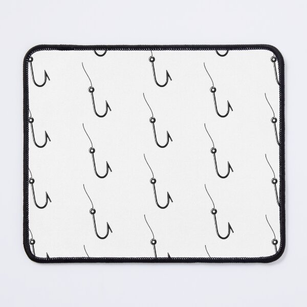 Item preview, Fishing Hook And Fishing Line Silhouette Vector designed and sold by THP Creative.