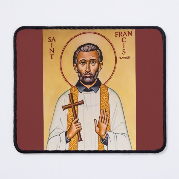 Item preview, Icon of St. Francis Xavier, a Jesuit Missionary Priest designed and sold by LINDA MCKUSICK.