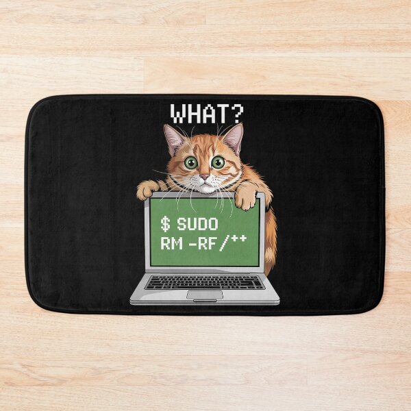 Item preview, Computer Science Meme Funny Cat designed and sold by waazwee6.