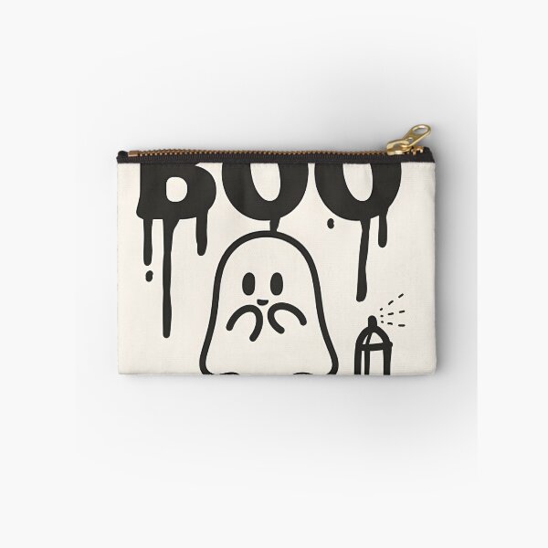 Item preview, Cute Ghost Graffitiing Boo designed and sold by HeyHollyDays.