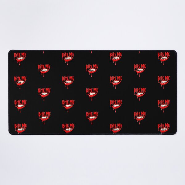 Item preview, Dripping Red Bite Me Lips - Halloween Sticker designed and sold by FestivityFinds.