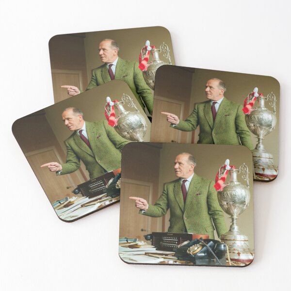 Item preview, Matt Busby in his office with trophy in colour designed and sold by AndythephotoDr.