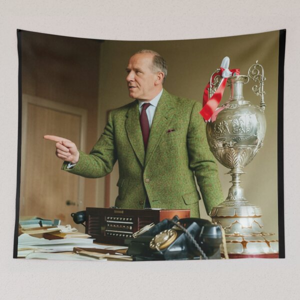 Item preview, Matt Busby in his office with trophy in colour designed and sold by AndythephotoDr.