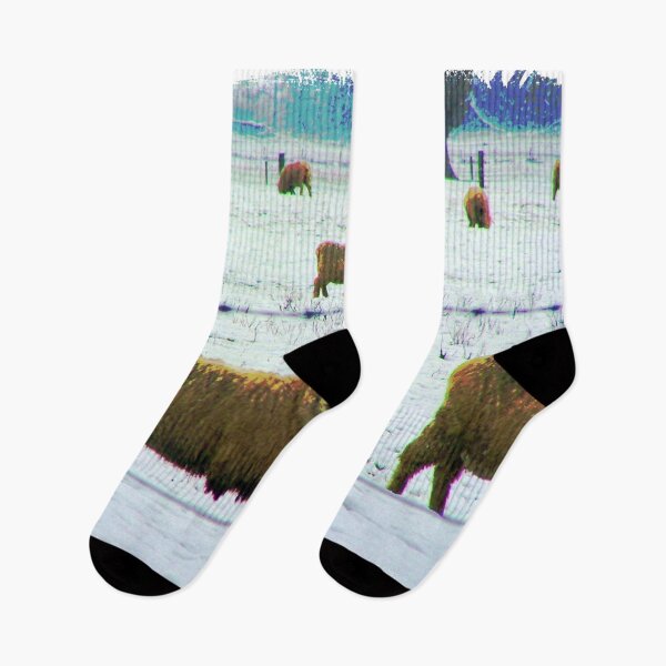 Item preview, Sheep in Snow Covered Paddocks New Zealand designed and sold by Dianne Mead.