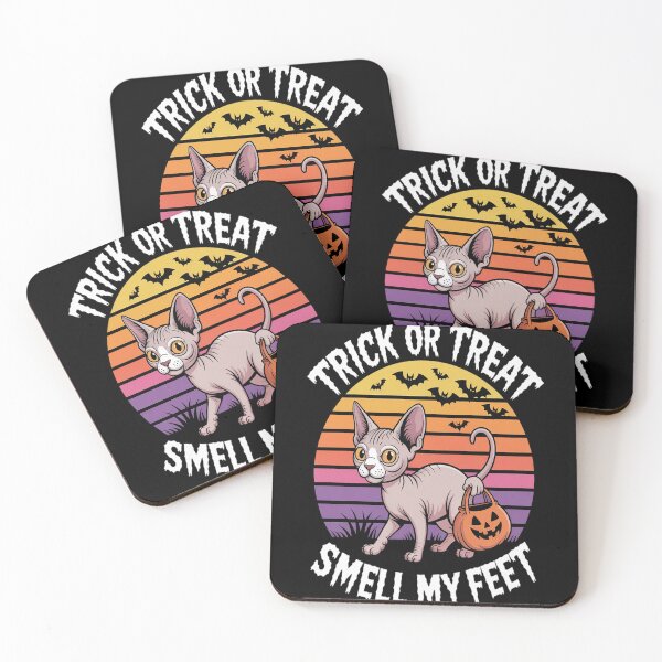 Item preview, Sphynx Cat with Halloween Pumpkins designed and sold by VladoZork.