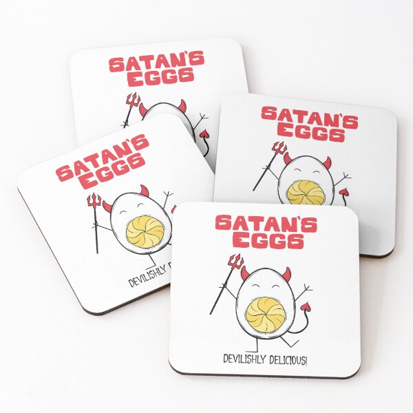 Item preview, Satan’s Eggs Deviled Eggs designed and sold by Eyeballkid-.