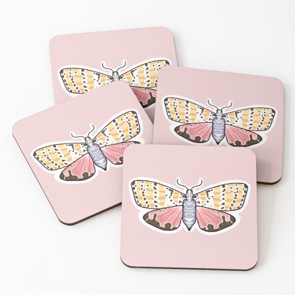 Item preview, Bella moth (Utetheisa ornatrix) designed and sold by fr0g-enthusiast.