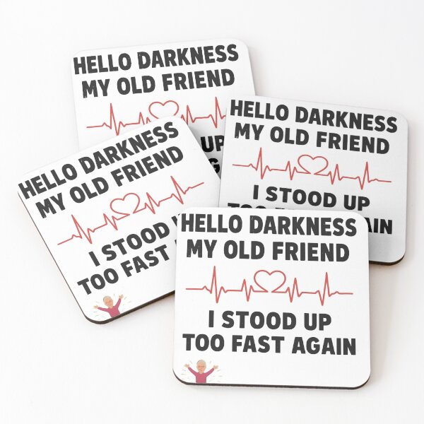 Item preview, Hello Darkness  designed and sold by Mertonopolis.
