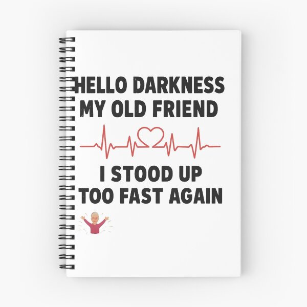 Item preview, Hello Darkness  designed and sold by Mertonopolis.