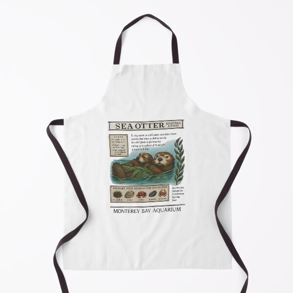 Item preview, Monterey Bay Aquarium Sea Otter Enhydra Lutris designed and sold by JaquelinDach.