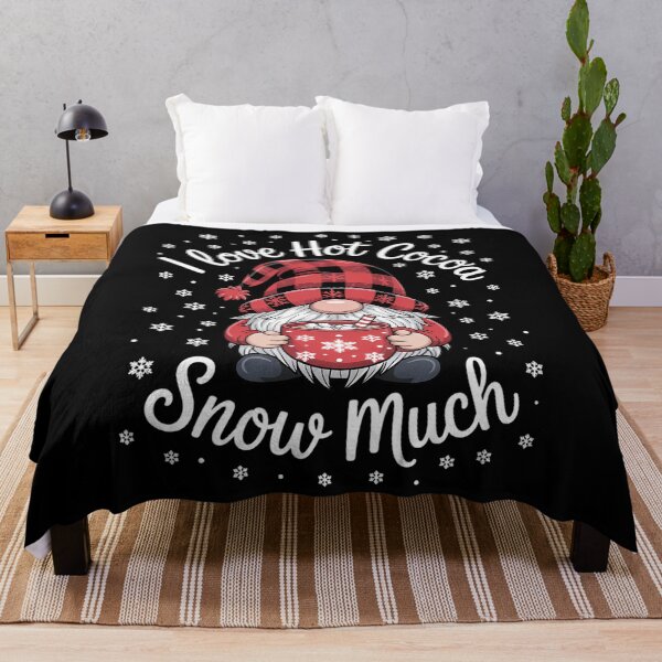 Item preview, Cute Snow Pun Holiday Funny Hot Cocoa Gnomes Xmas designed and sold by waazwee6.