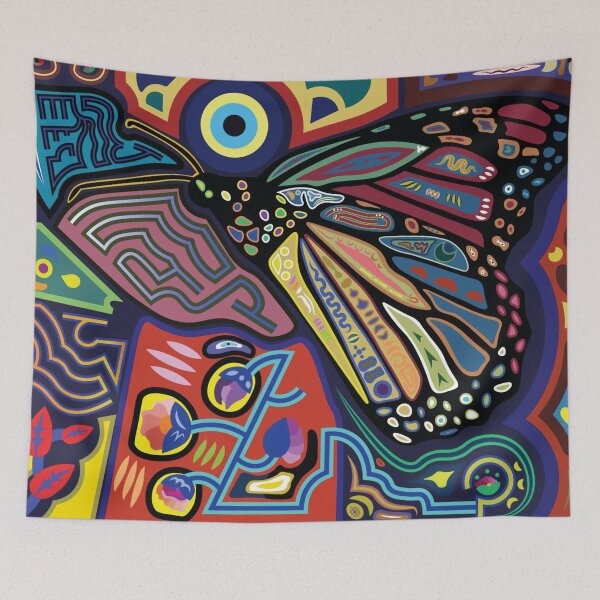 Item preview, Mola Monarch Butterfly designed and sold by emiliapapaya.