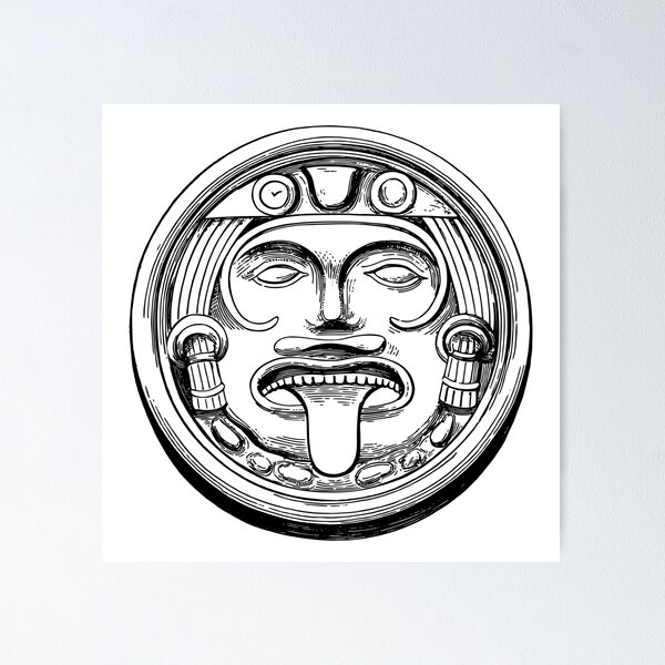 Item preview, Aztec Sun God designed and sold by DJOLifeStyles.