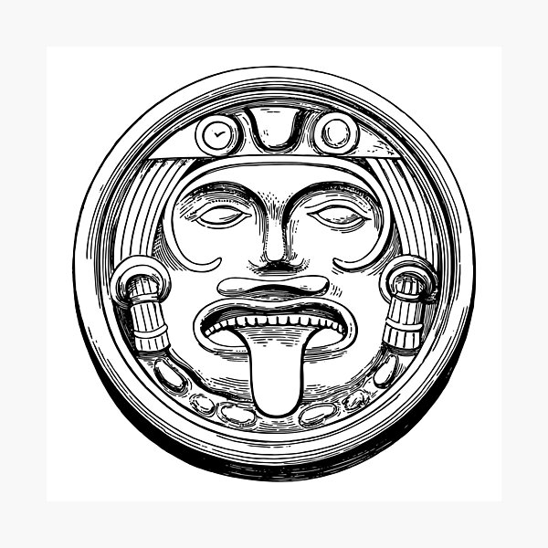 Item preview, Aztec Sun God designed and sold by DJOLifeStyles.