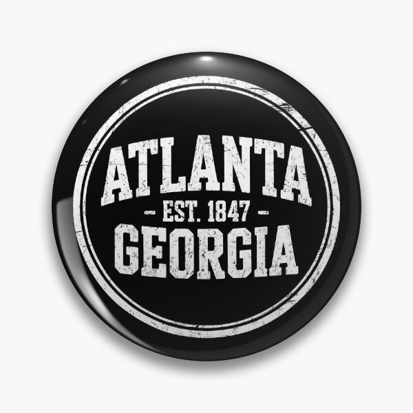 Item preview, Atlanta Georgia Retro Vintage Southern City Typography 2025 designed and sold by someraargelia.
