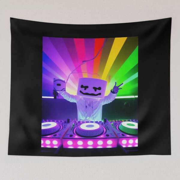 Item preview, DJ Marshmello Dancing At The Tune Table Classic T-Shirt designed and sold by imolynne9giv.