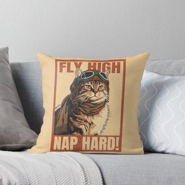 Item preview, Cat pilot designed and sold by fathi Illustration.