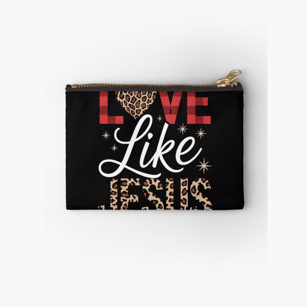 Item preview, Faith Bible Blessed Christian Heart Jesus Christian Leopard designed and sold by LunaCrazeArt.